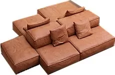 Δερμάτινος Καναπές Arcadia